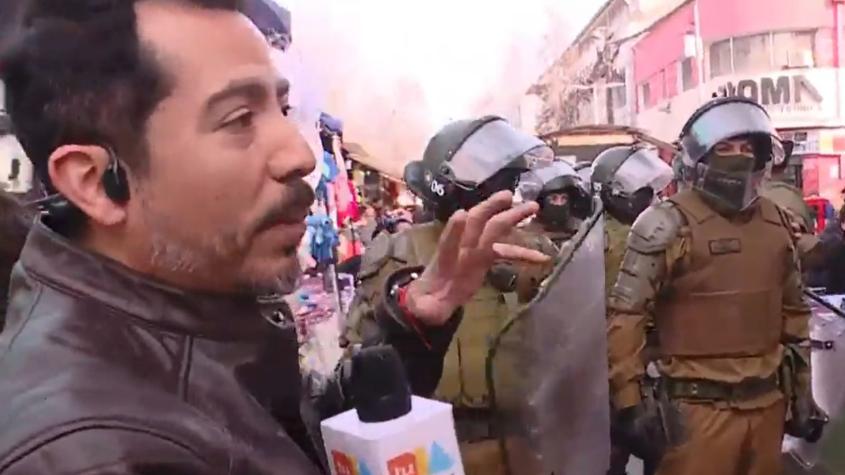 Tensión máxima en Barrio Meiggs: Notero de Tu Día es encarado por comerciante indignada