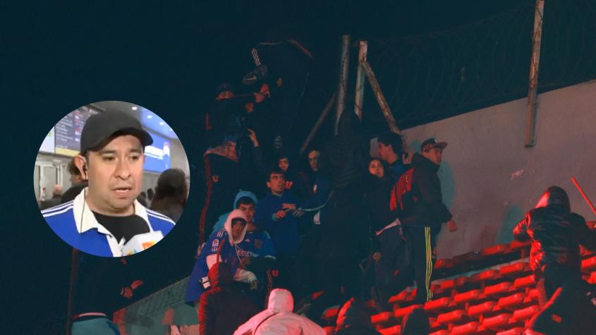 El dramático testimonio de un hincha de U de Chile tras vivir el linchamiento en Avellaneda: "Nos trataron como perros"