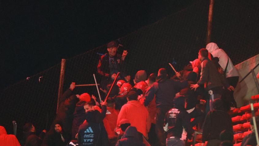 Entregan relevante noticia sobre los violentos hechos de U. de Chile e Independiente