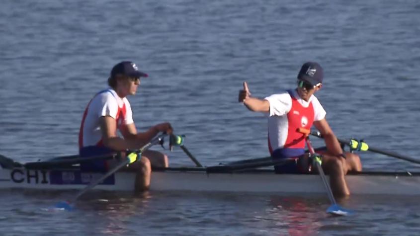 Chilenos en ASU 2025: ¡Una dupla de plata! Martín Arcos y Benito Rosas se llevan el segundo lugar en remo