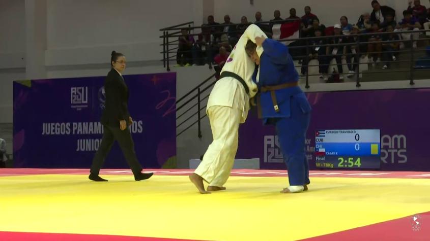 Chilenos en ASU 2025: ¡Kharla Casas gana medalla de plata en Judo! 
