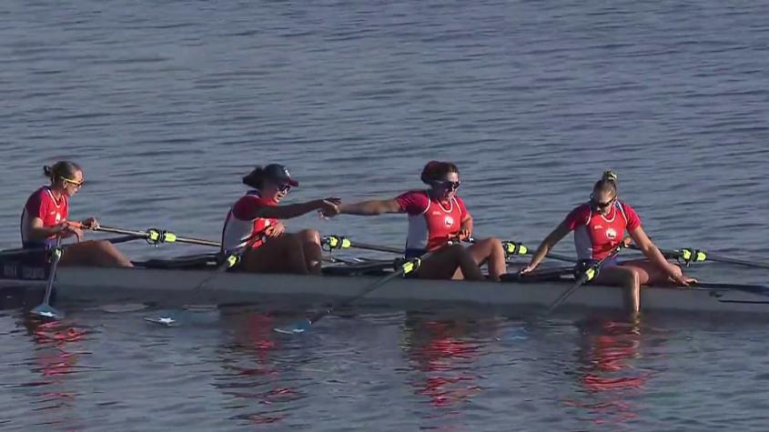 Chilenos en ASU 2025: ¡Un oro más! Las mujeres arrasan en remo cuadruple