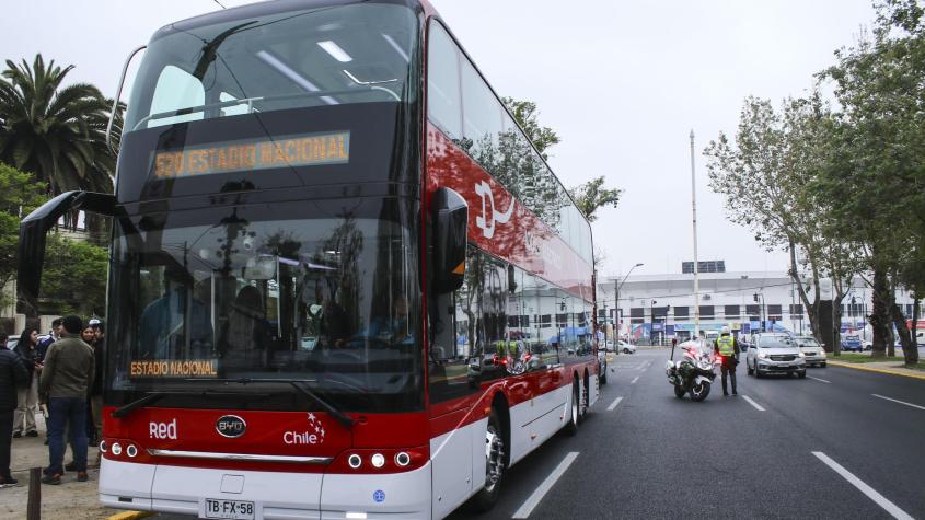 Sistema RED suma buses eléctricos de dos pisos: Revisa el recorrido y por cuáles comunas pasarán