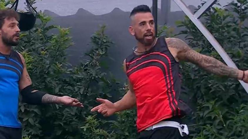Daúd Gazale protagonizó feroz rabieta en Mundos Opuestos: pateó todo a su paso y desapareció del juego