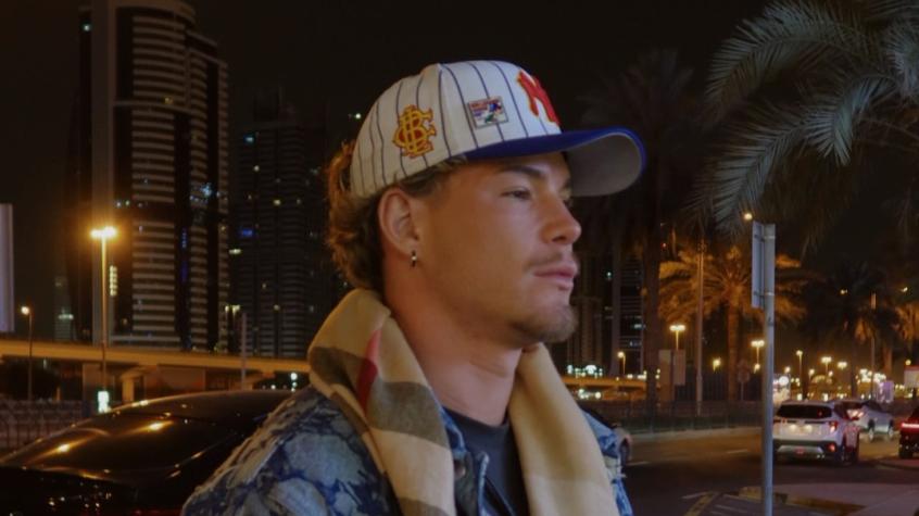 Raimundo Cerda vivió un inesperado encuentro felino en su aventura por Asia