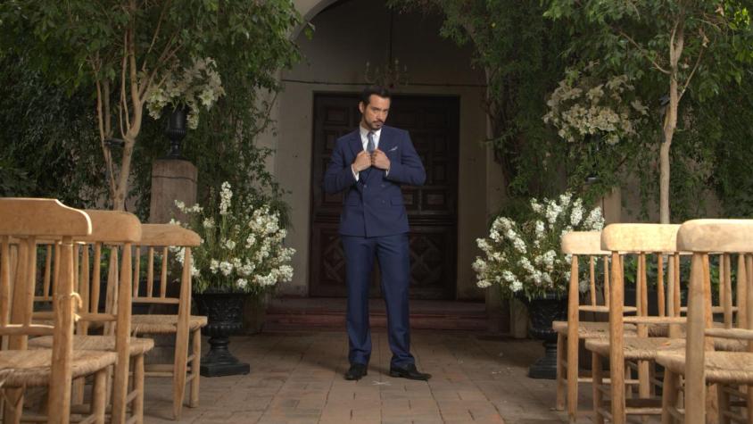 Diego Gougain debuta como villano en “Mi boda es una trampa”, la primera teleserie vertical de Chile