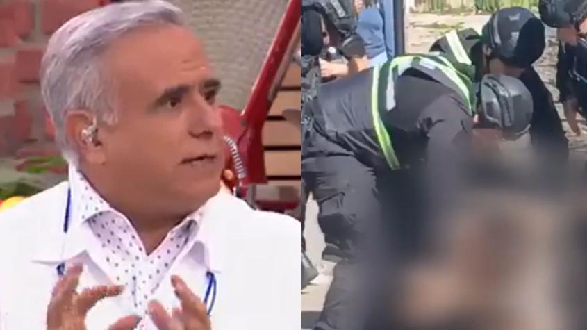 Doctor Ugarte critica actuar de guardias en muerte de hombre con esquizofrenia: "La peor forma de enfrentar..."