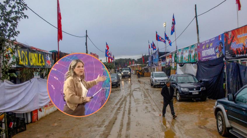 "Precipitaciones al mediodía": Michelle Adam cuenta en qué lugares del país lloverá en Fiestas Patrias