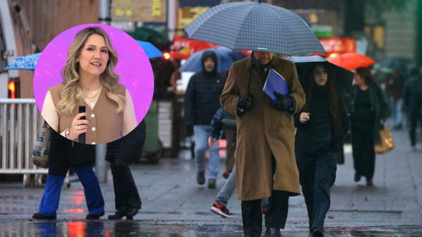 Michelle Adam informa dónde lloverá este martes 2 de septiembre