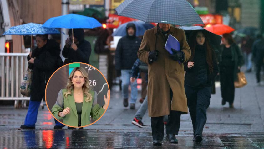 Con fuertes vientos y hasta 100 milímetros: Michelle Adam anuncia la llegada de un nuevo sistema frontal en el país