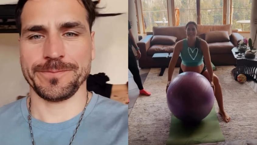 "Así empezamos...": Pangal Andrade emocionado por el pronto nacimiento de su hija con Meli Noto