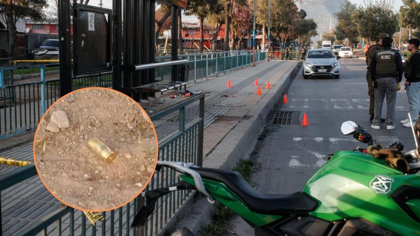 Brutal balacera por un cigarro: ladrón encapuchado disparó cuatro veces a joven en Puente Alto 