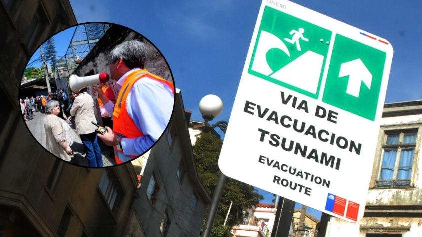 Mega simulacro en Valparaíso: Repasa las 18 comunas que participan y a qué hora se activa la alerta este jueves