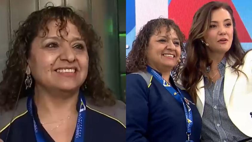 Fanática de Tu Día cumple su sueño de conocer a todo el equipo del matinal: "No lo puedo creer..."