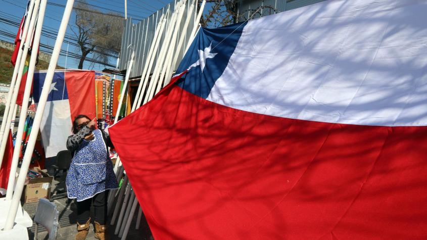 Evita multas: Esta es la forma correcta de poner la bandera chilena en Fiestas Patrias
