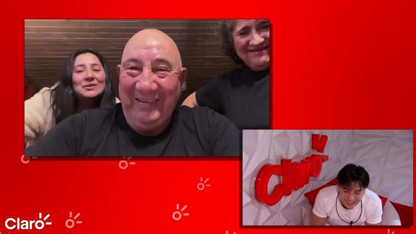 Abuelos de Alan Didier lo sorprendieron con un precioso gesto que lo llenó de risa en Mundos Opuestos