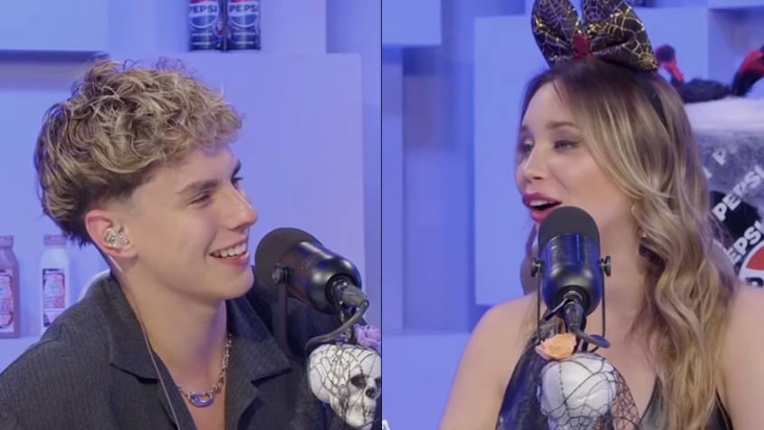 Diego Venegas habló de sus antiguas relaciones y dejó atónita a Pía Pérez: "Tengo complejo de superhéroe"