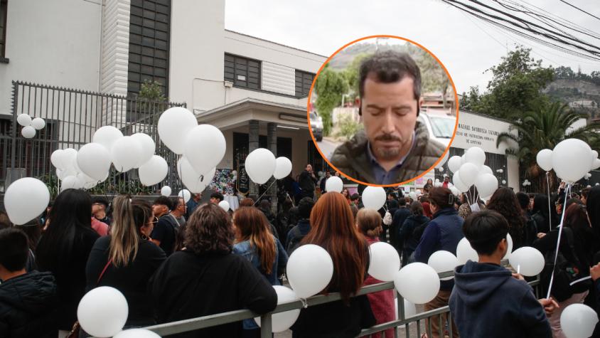 Integrante de Tu Día se quiebra en funeral de Esteban Hermosilla, menor fallecido en accidente en Recoleta