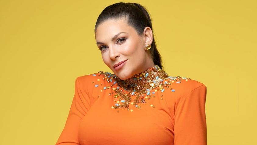 Eugenia Lemos mostró el rostro de su bebé al cumplir una semana del nacimiento