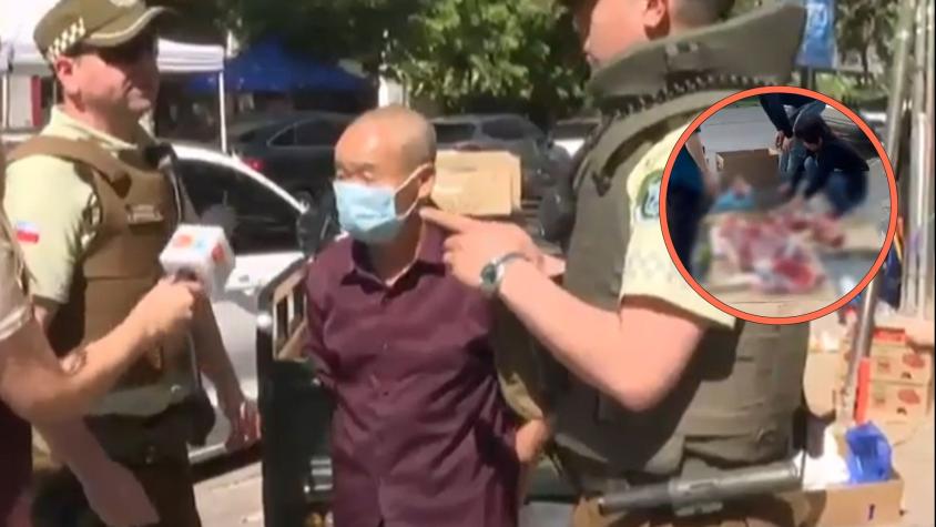 Crudo video muestra faena de un animal en plena vía pública en Barrio Meiggs