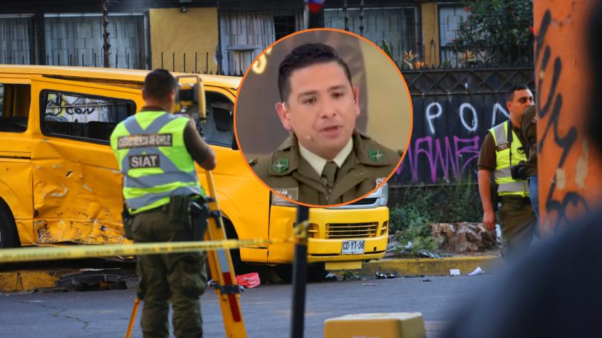 El emotivo momento en que carabinera informa a madre que su hijo había fallecido tras choque a furgón