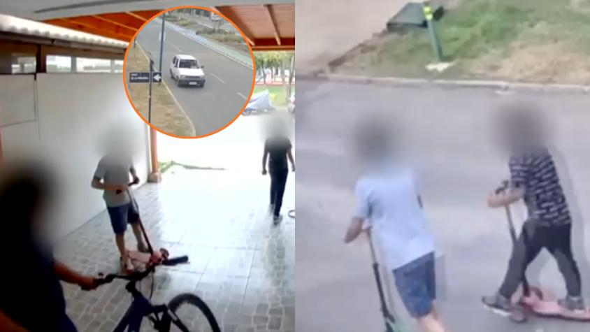 Adultos usan a niños para robar en casas en Huechuraba: se pasean en scooter por la villa