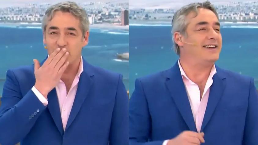 José Luis Repenning envía saludo a una persona especial: "Nos ve todas las mañanas"