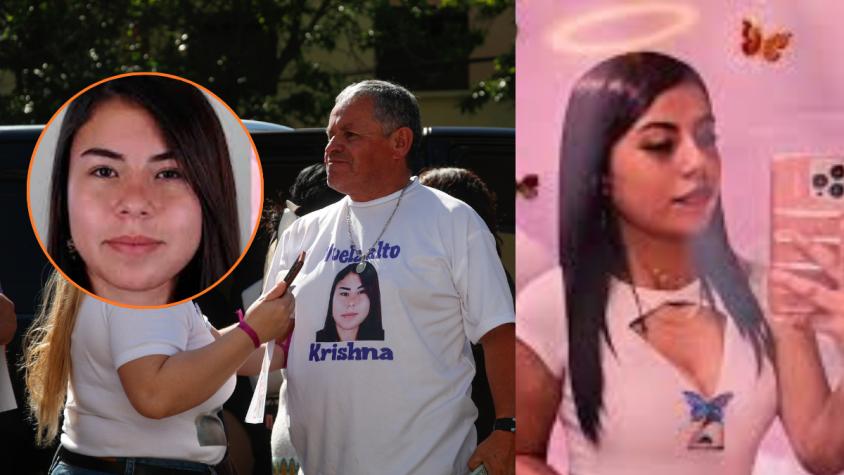 Padre de Krishna rompe en llanto al recordar su última conversación con ella: fue antes de subir al auto del Guatón Beltrán
