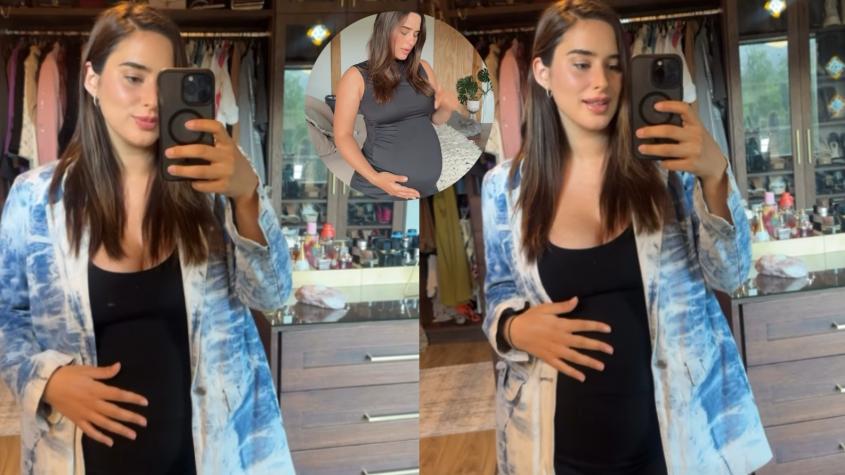 Meli Noto reveló su nuevo peso a una semana del nacimiento de Alanna: Había subido 22 kilos en el embarazo