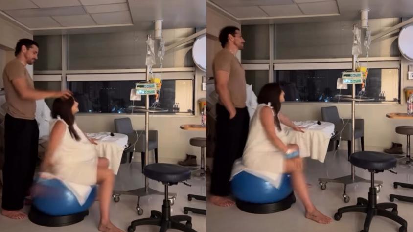 Así acompaña Pangal Andrade a Meli Noto antes del nacimiento de su hija Alanna