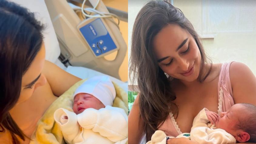 Melina Noto muestra sus primeros días como madre de Alanna: "La vida empezó a verse así"