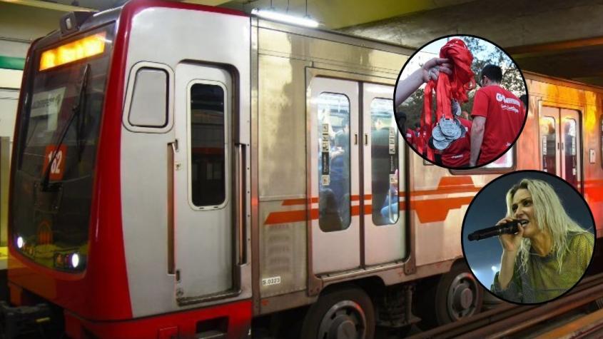 Metro extiende su horario de este domingo 2 de noviembre por corrida Gana Santiago y concierto de Linkin Park