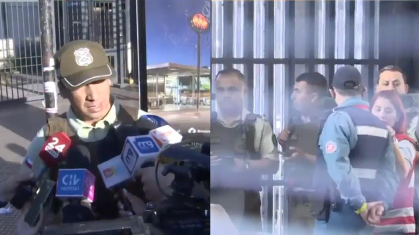 Con estudiantes en el lugar: hombre disparó en tres oportunidades a otro sujeto en Metro Cumming