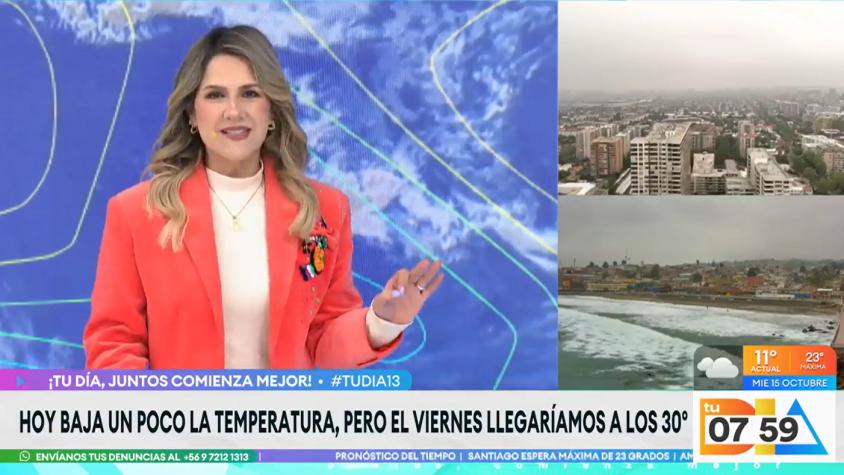 Michelle Adam anticipa altas temperaturas y revela cuál será el día más caluroso de la semana