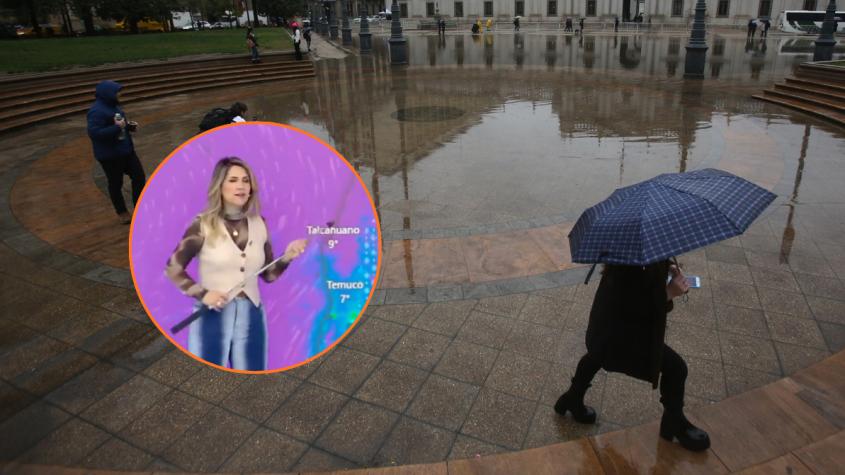 Michelle Adam anuncia lluvias para la Región Metropolitana: ¿A qué hora comienzan las precipitaciones?