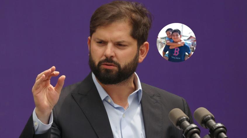 Hermano de escolar muerto en Recoleta revela gesto del Presidente Boric: "Se ha portado un 7"