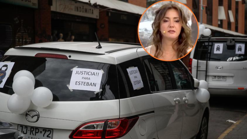 Priscilla Vargas no puede contener las lágrimas ante masiva despedida de Esteban, escolar muerto en Recoleta