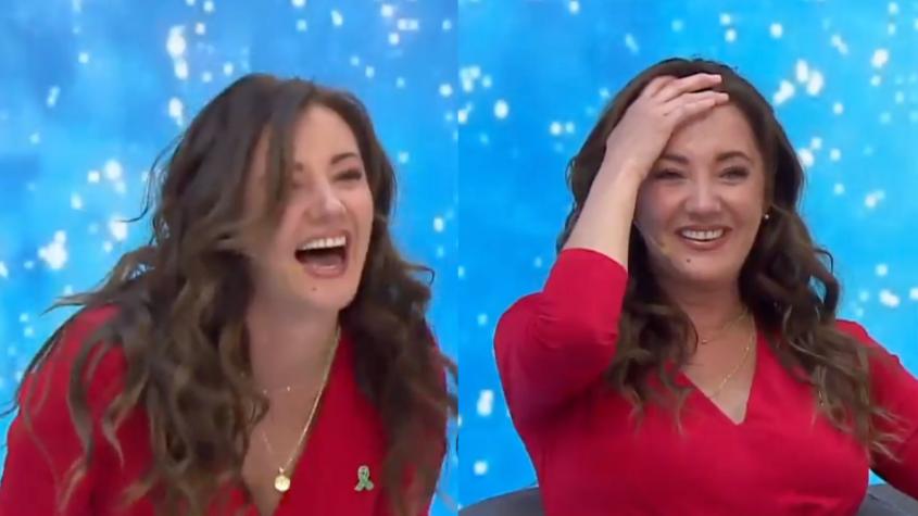 Filtran divertida foto de Priscilla Vargas en plena pauta de Tu Día: el panel estalló en risas