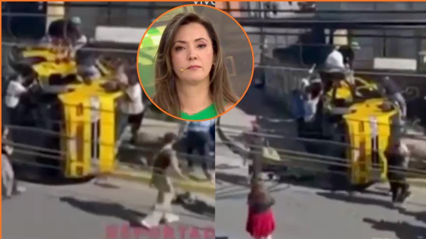 Priscilla Vargas se conmueve hasta las lágrimas por muerte de niño de 12 años en Recoleta