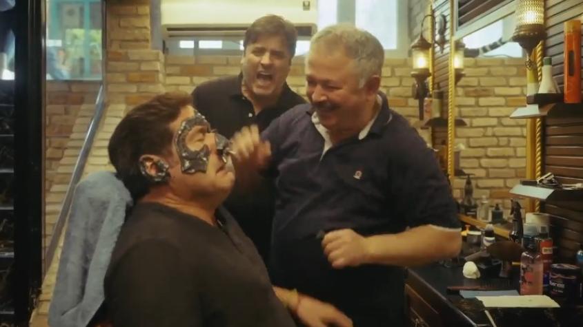 Jorge Zabaleta arrancó y lo dejó solo: Pancho Saavedra gritó e insultó de dolor con depilación turca