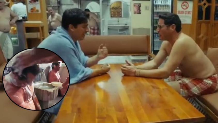 "¡No me pegue más!": Pancho Saavedra y Jorge Zabaleta viven dolorosa experiencia en baños turcos de Estambul