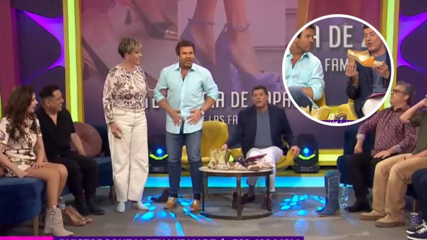 Nacho Gutiérrez la pasó mal modelando con exclusivos zapatos: otro panelista de Hay que decirlo sí destacó