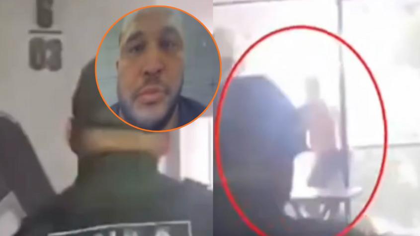 Impactantes imágenes: el momento en que líder del Tren de Aragua en Chile cae al vacío y muere instantáneamente 