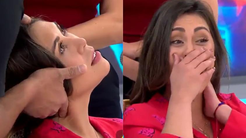 La reacción de notera de Tu Día en medio de sesión de quiropraxia: "Con... mi madre"