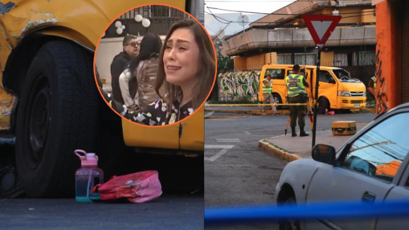 Notera de Tu Día rompe en llanto al escuchar crudo relato sobre fallecimiento de menor en Recoleta