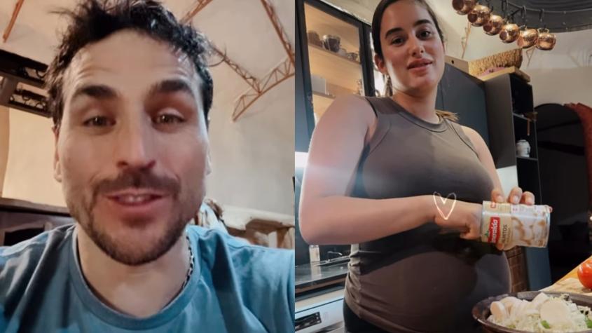 "Pobrecita": Pangal Andrade se compadece del estado de Meli Noto a días del nacimiento de su hija