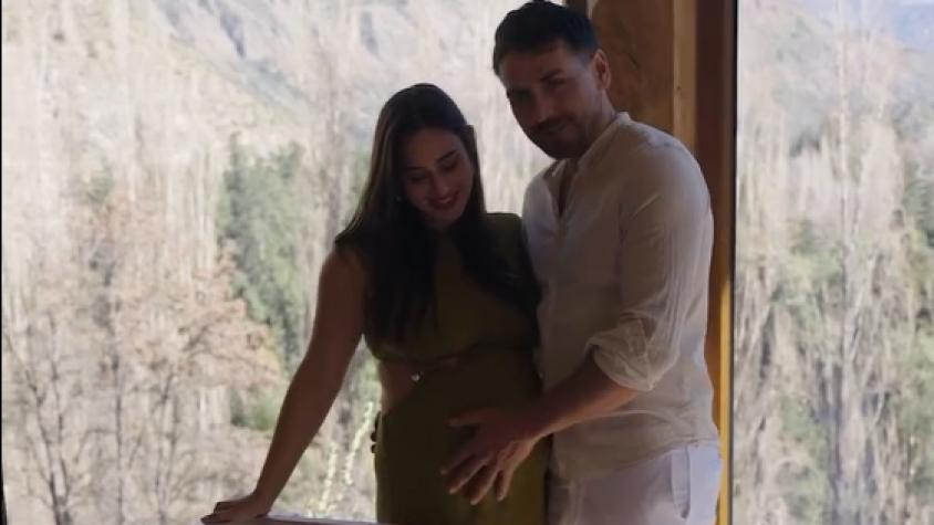 Meli Noto y Pangal Andrade comparten tierna sesión de fotos: Bagual se robó las miradas