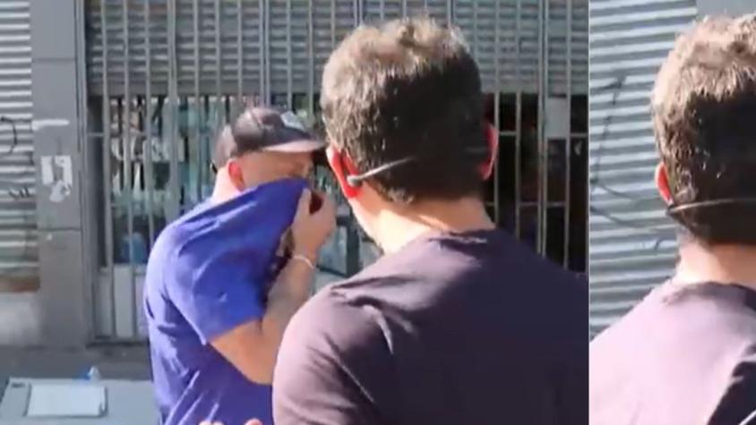 Reportero de Tu Día fue agredido por comerciante mientras cubría operativo contra toldos azules en Barrio Meiggs