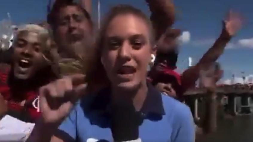 Periodista deportiva sufre brutal agresión en plena transmisión en vivo: "No fue una broma: fue violencia"