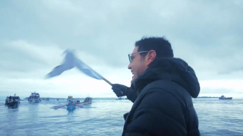 Pancho Saavedra participó en una de las manifestaciones religiosas más importantes de Chiloé